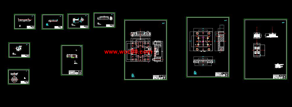 （定稿）RJ45水晶頭接線座插頭注塑模具設計（全套下載）CAD截圖07