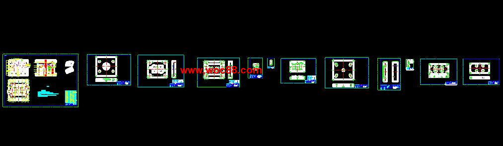 （定稿）USB轉接盒上蓋注塑模具設計（全套下載）CAD截圖02