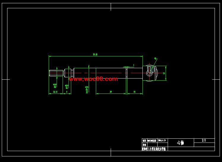 （全套CAD）撥叉[831002]1叉口銑斷夾具畢業設計（終稿）CAD截圖01