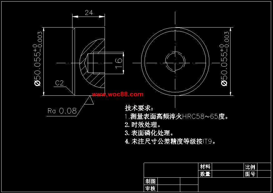 （全套CAD）檢驗50H7f6孔和軸的量規設計（終稿）CAD截圖05