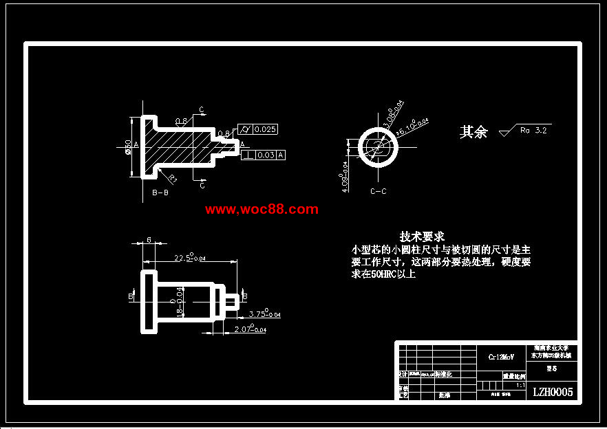 （全套CAD）拉線盤注射工藝分析及模具設計（終稿）CAD截圖07