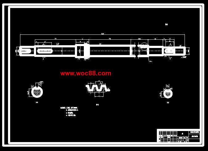 （定稿）雙柱機械式汽車舉升機設計（有CAD圖紙的喲）CAD截圖05