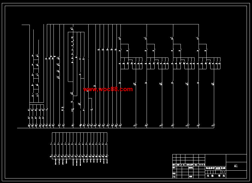 （全套CAD）法蘭盤加工回轉工作臺的設計（終稿）CAD截圖04