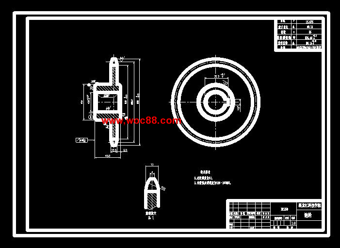 （定稿）雙柱機械式汽車舉升機設計（有CAD圖紙的喲）CAD截圖02