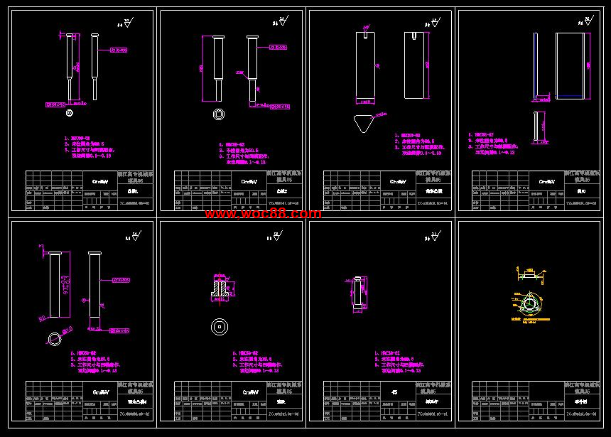 （全套CAD）法蘭盤的沖壓工藝及級進模具設計（終稿）CAD截圖03