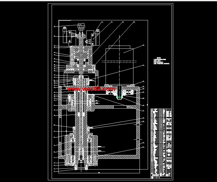 （全套CAD）柔性包裝機的設計（終稿）CAD截圖07