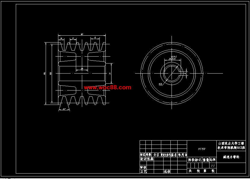 （全套CAD）檸條聯合收割機切割及撥禾裝置的設計（終稿）CAD截圖10