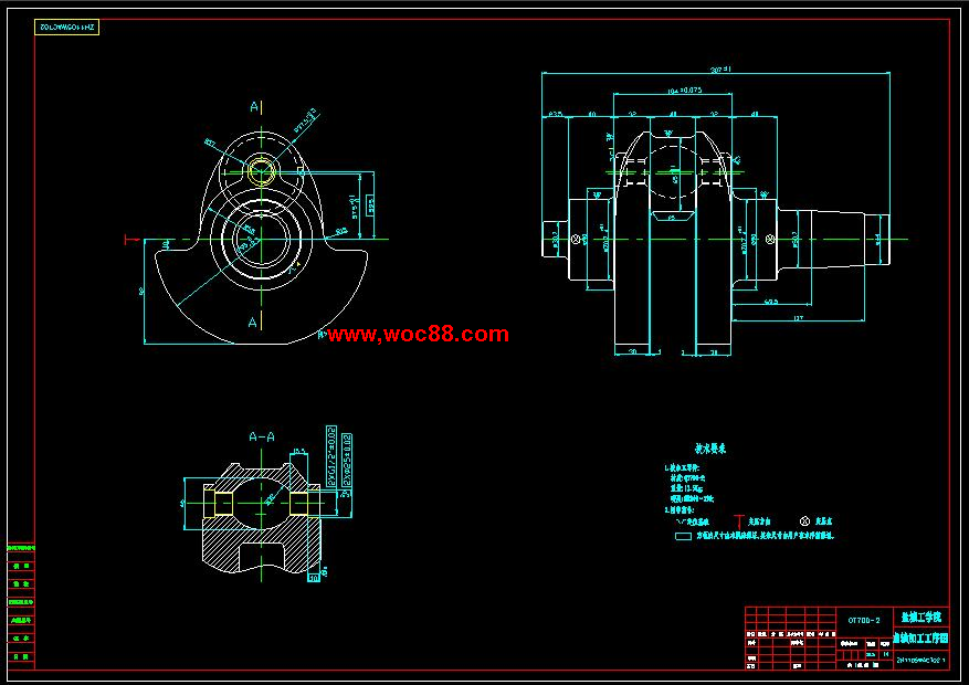 （全套CAD）柴油機曲軸螺紋孔加工組合機床總體及主軸箱設計（終稿）CAD截圖04