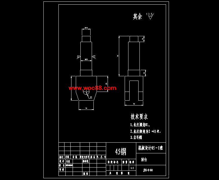 基于SolidWorks六自由度焊接機械手三維運動模擬CAD截圖06