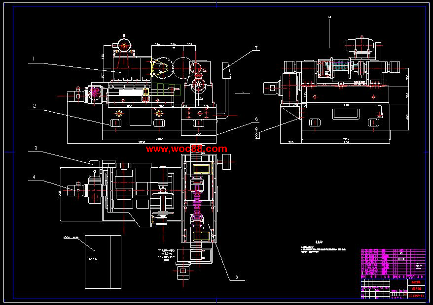 （全套CAD）柴油機曲軸連桿軸頸滾切銑床總體和夾具設計（終稿）CAD截圖02