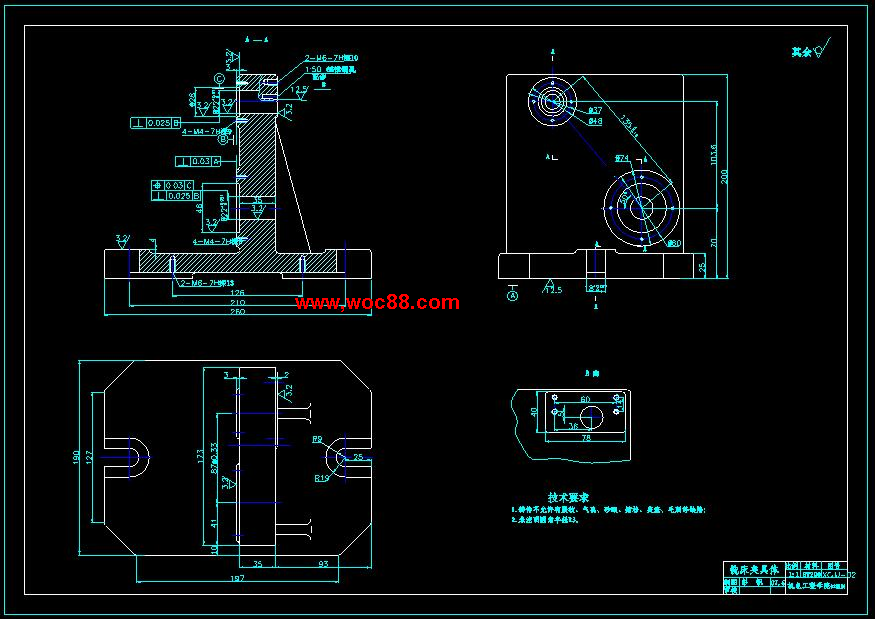 （全套CAD）撥動叉零件的機械加工工藝規程及工裝夾具設計（終稿）CAD截圖05