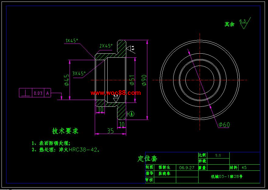 （全套CAD）831004法蘭盤9鉆φ6孔夾具設計（終稿）CAD截圖04