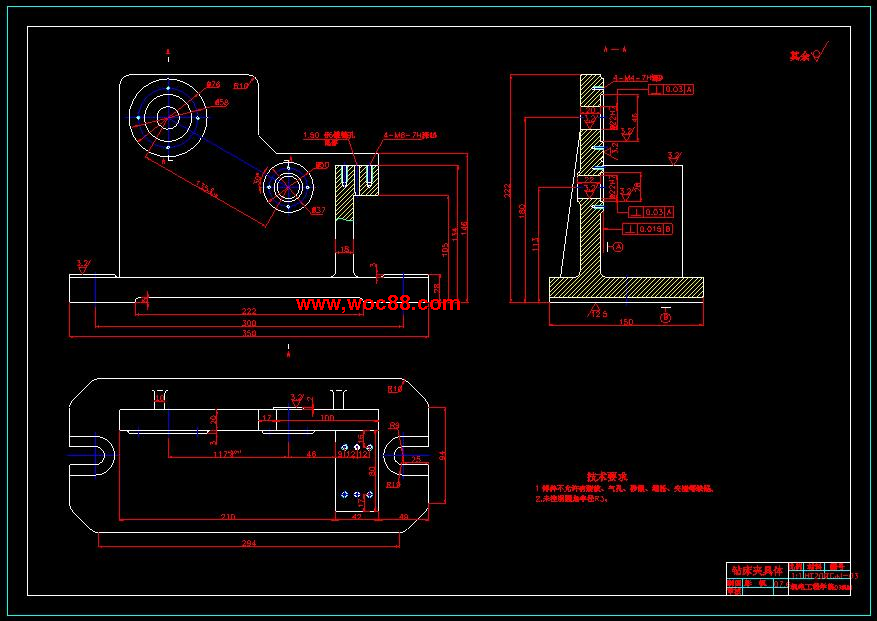（全套CAD）撥動叉零件的機械加工工藝規程及工裝夾具設計（終稿）CAD截圖06