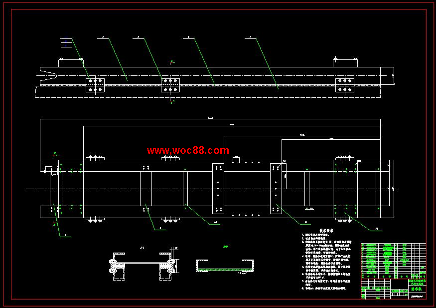 （全套CAD）江鈴15米三節臂高空作業車液壓支腿系統改裝設計（終稿）CAD截圖02