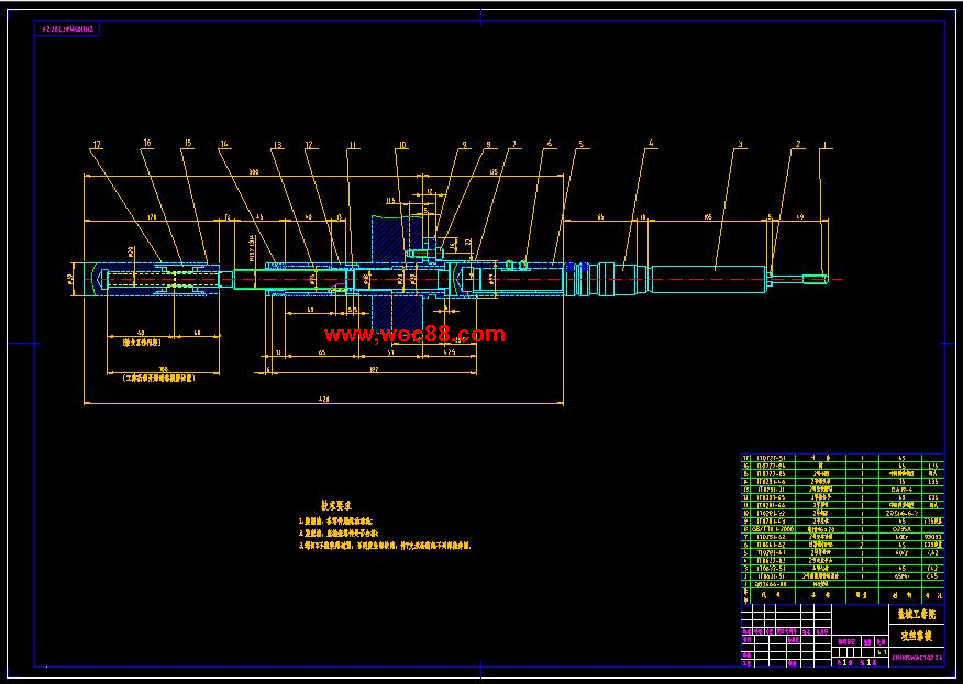 （全套CAD）柴油機曲軸螺紋孔加工組合機床總體及主軸箱設計（終稿）CAD截圖02