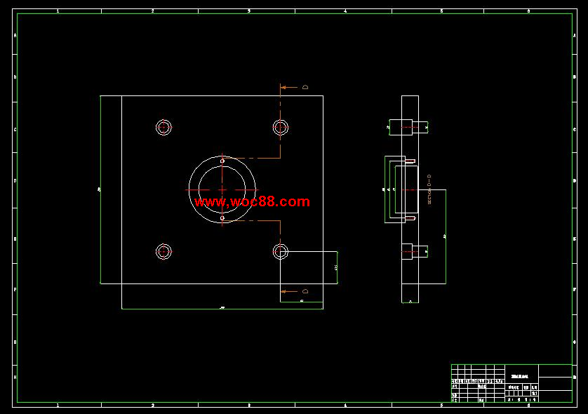 （全套CAD）次充電器外殼產品造型與模具設計（終稿）CAD截圖03