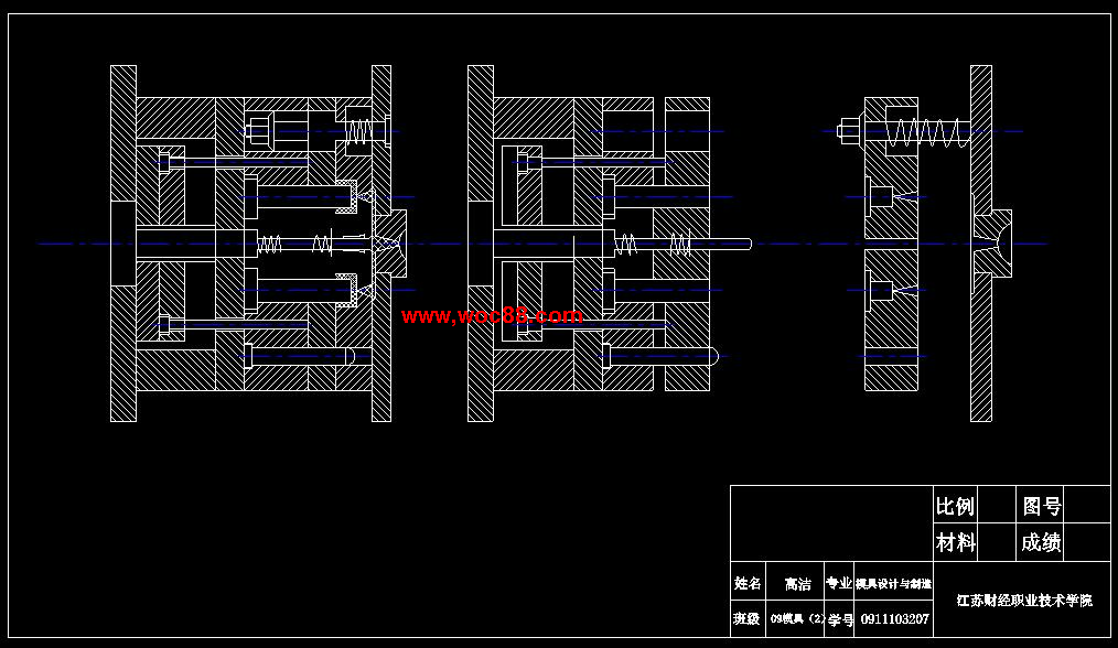 （全套CAD）海爾冰箱蛋盒塑料模設計（終稿）CAD截圖01