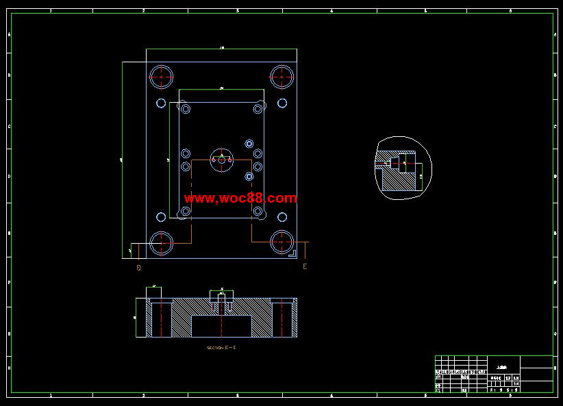 （全套CAD）次充電器外殼產品造型與模具設計（終稿）CAD截圖04