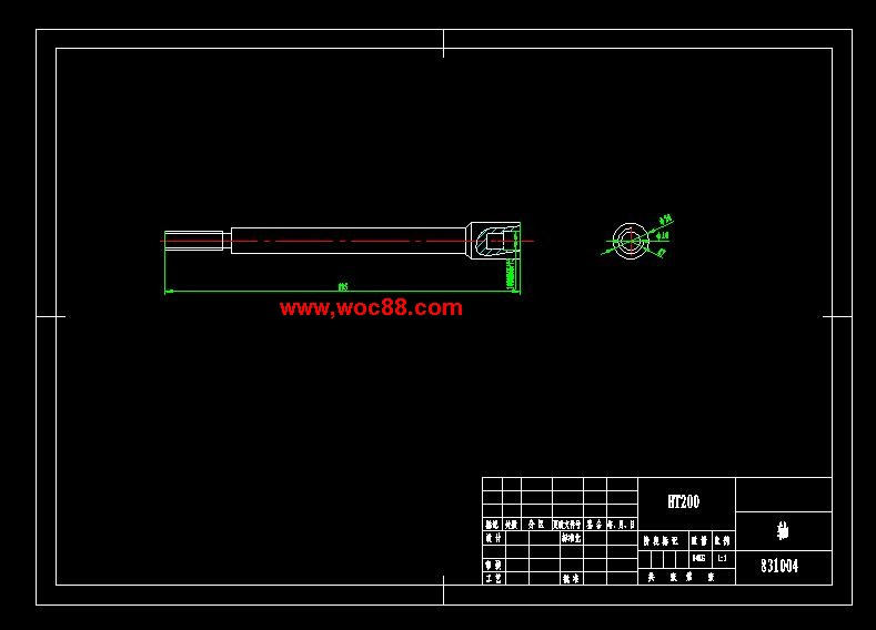 （全套CAD）CA6140臥式車床法蘭盤[831004]4車大端面及20孔夾具設計（終稿）CAD截圖05
