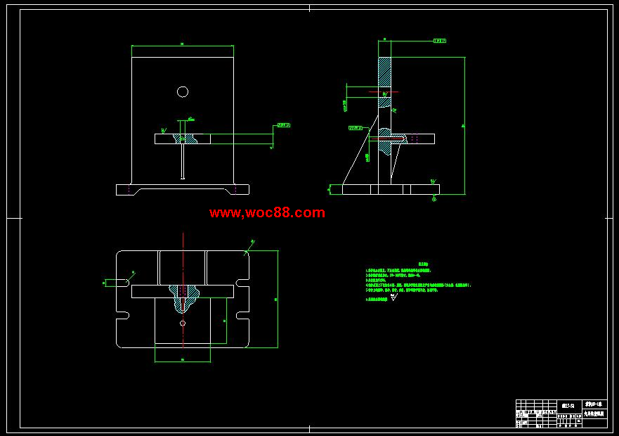 （全套CAD）法蘭盤的機械加工工藝規程及銑平面工藝裝備設計（終稿）CAD截圖02