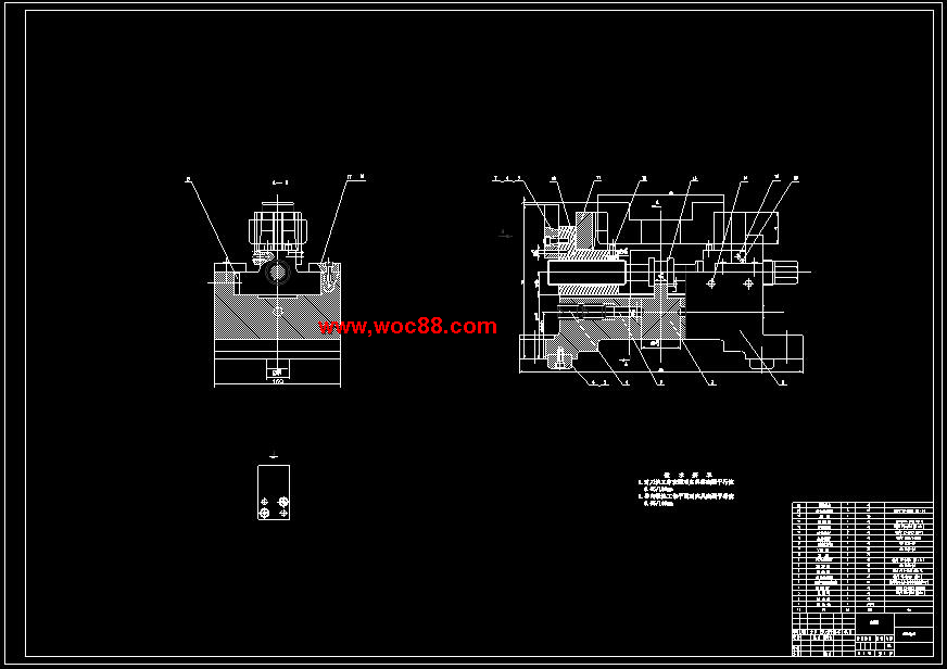 （全套CAD）撥叉831007的工藝規程及銑φ40外圓上端面夾具設計（終稿）CAD截圖01